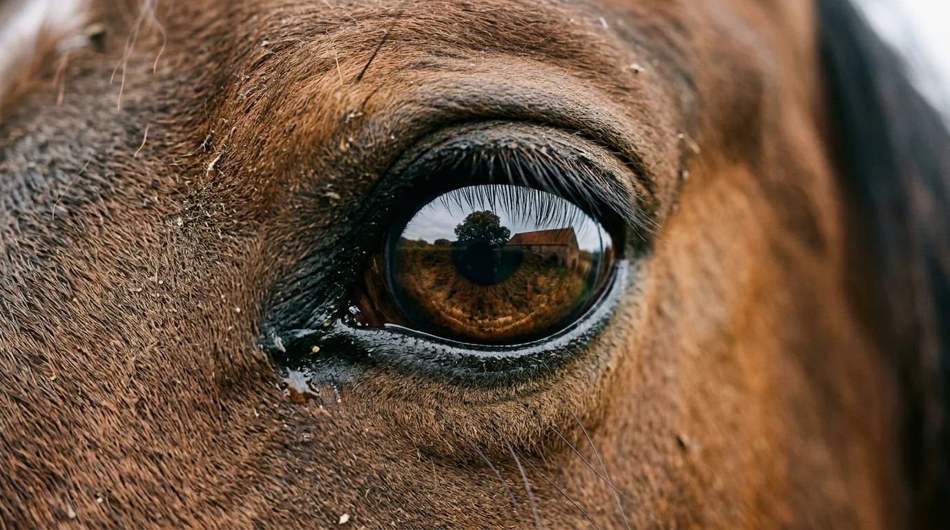 Un regard de cheval, Haras des Diligences, Bourgneuf