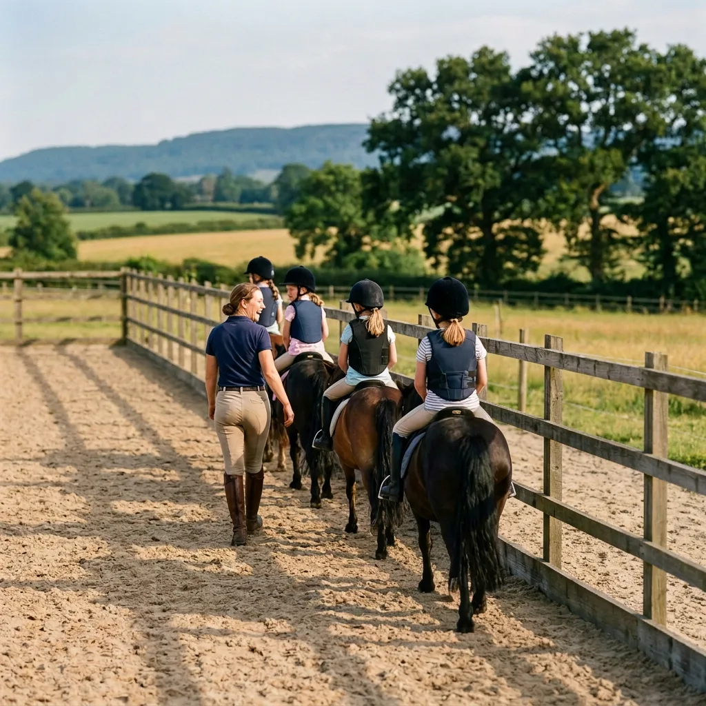 Cours de poney à Bourgneuf, Savoie